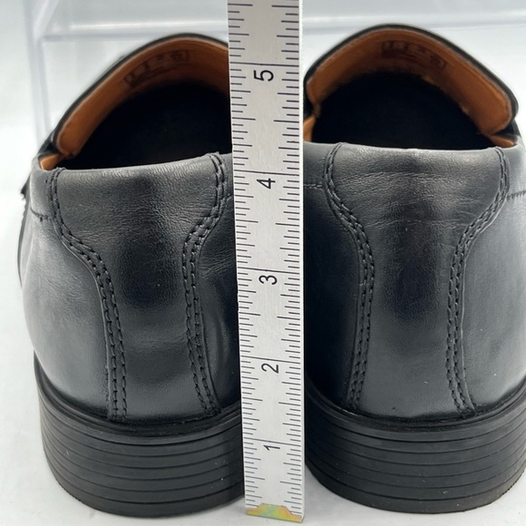 Clarks Collection Comfort Men's US 9M Black Slip On Dress Penny Loafer - Picture 6 of 10